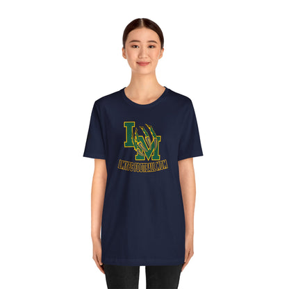 LMYFC Distressed Claw Graphic Shirt Football Mom Tee