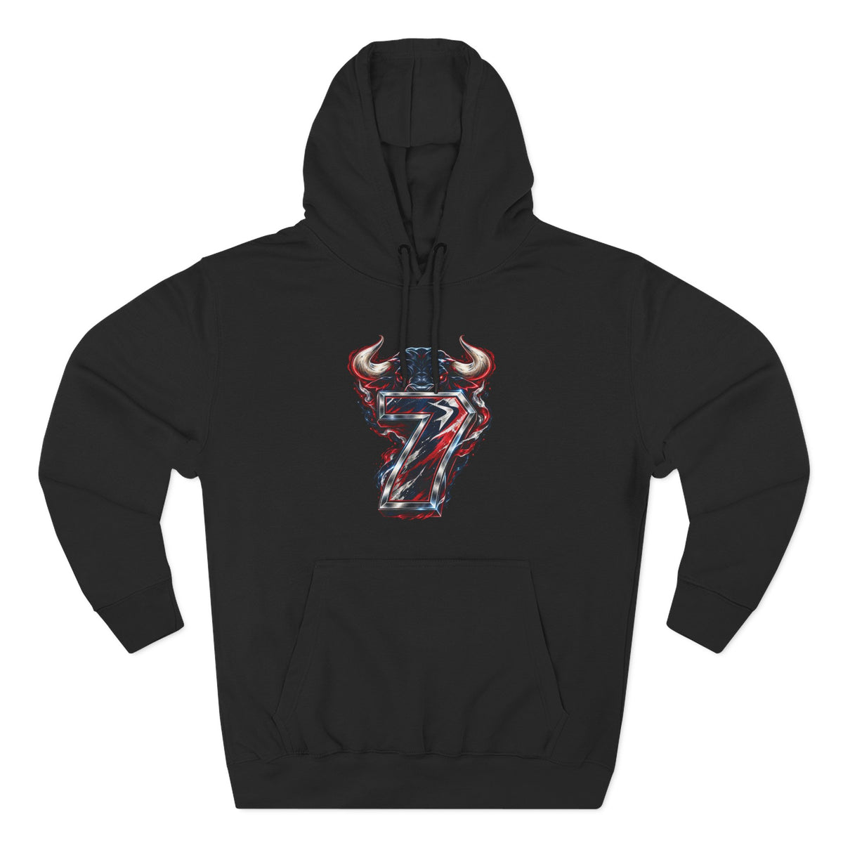 Iron Horn 7 Football Hoodie