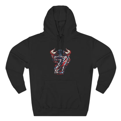 Iron Horn 7 Football Hoodie