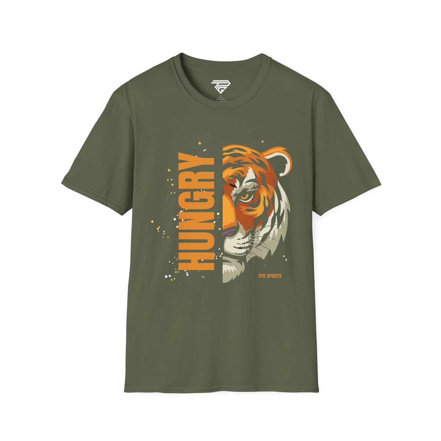 Hungry Tiger Unisex Softstyle T-Shirt