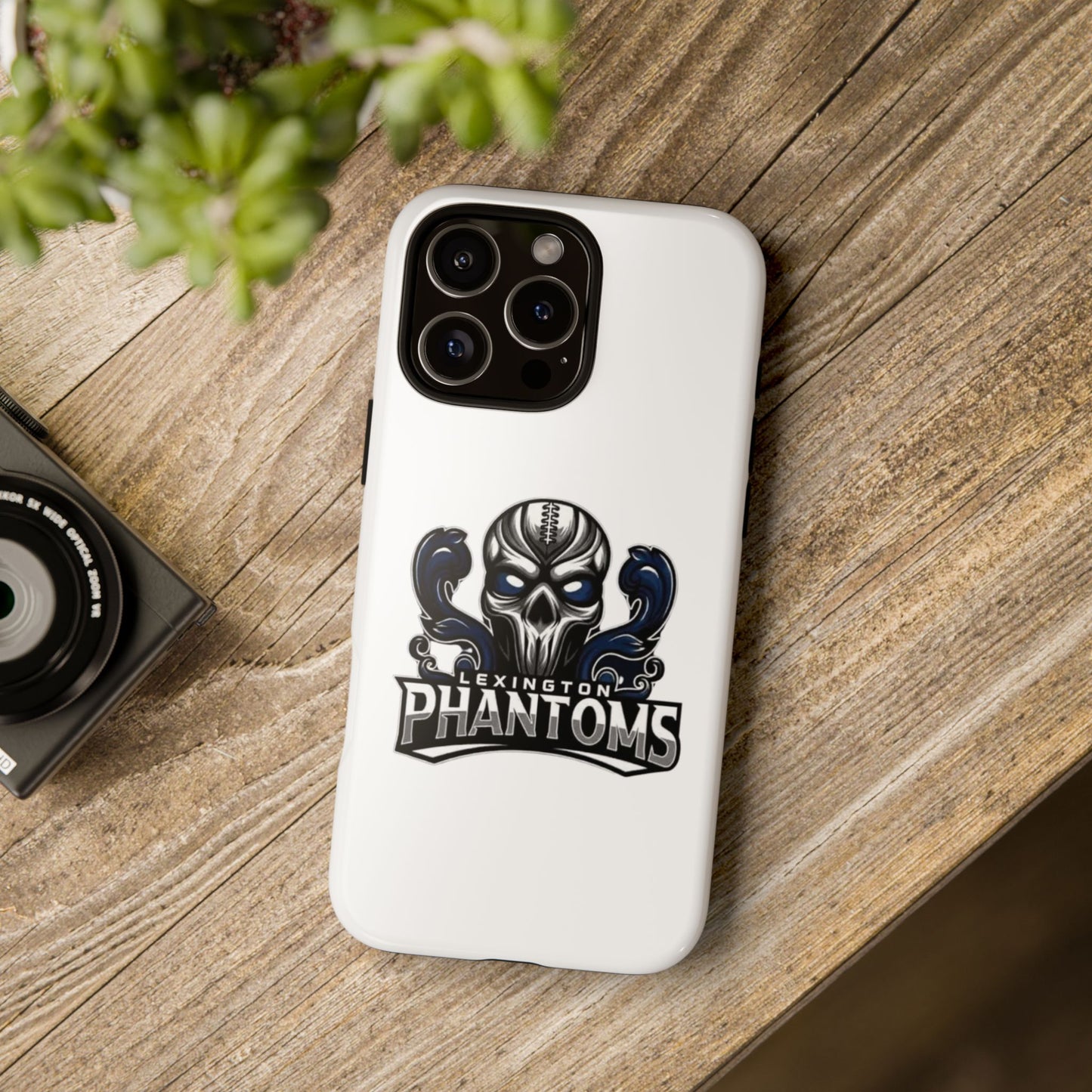 Phantoms Skull Football Phone Case — Lexington Phantoms Tough Cases