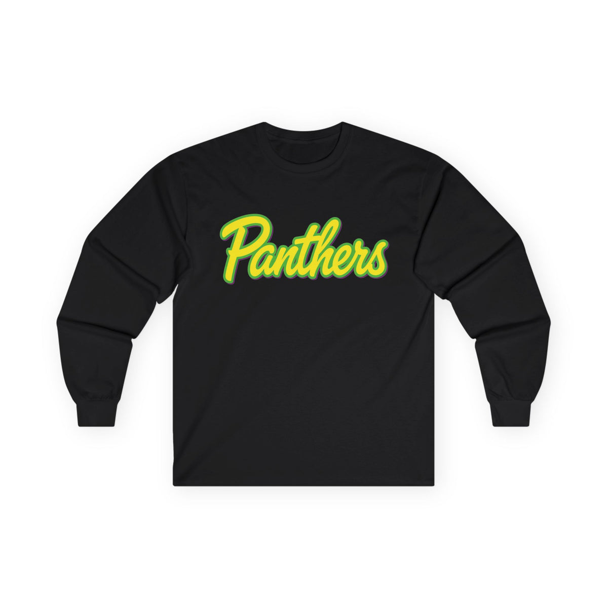 LMYFC Panthers Retro Script Long Sleeve Tee