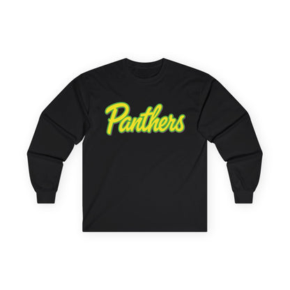 LMYFC Panthers Retro Script Long Sleeve Tee