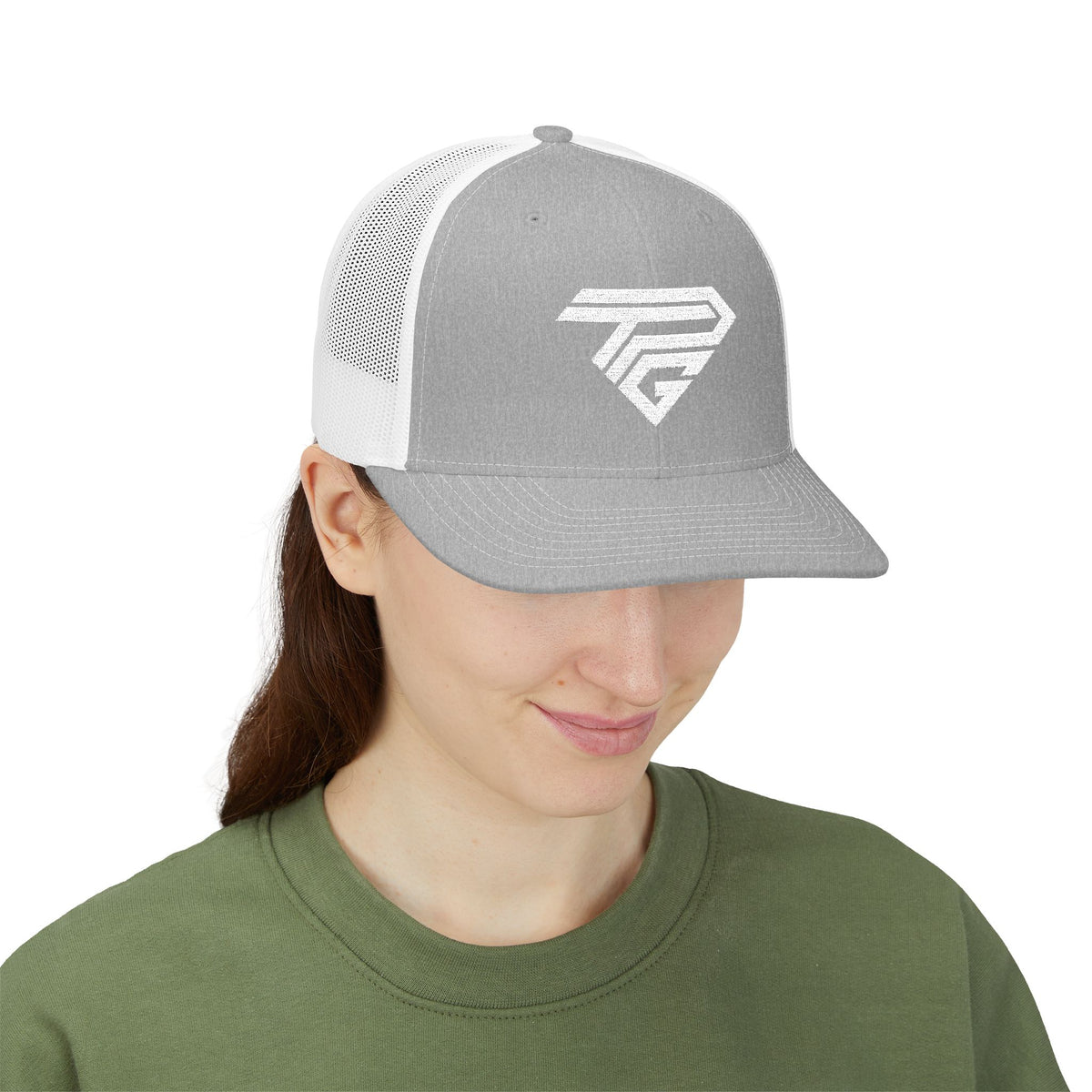 TPG Sports Geometric Logo Trucker Cap