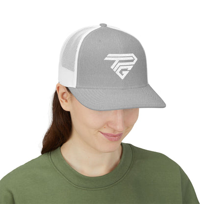 TPG Sports Geometric Logo Trucker Cap