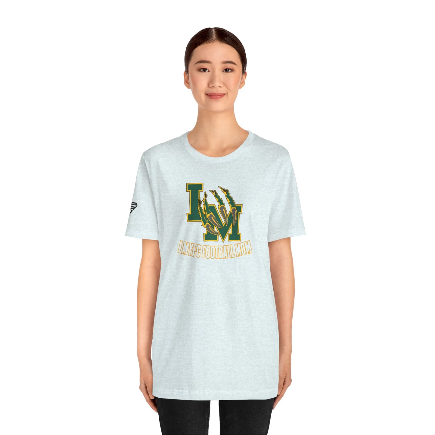 LMYFC Distressed Claw Graphic Shirt Football Mom Tee