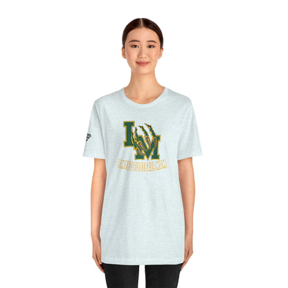 LMYFC Distressed Claw Graphic Shirt Football Mom Tee