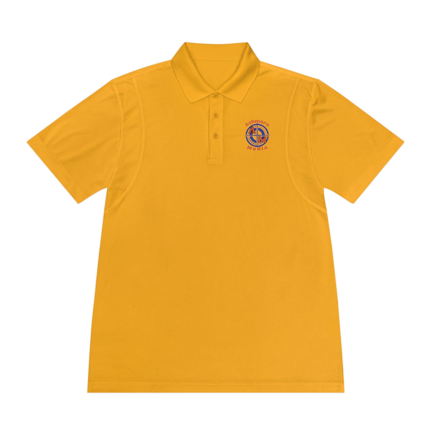 Ashmore's Media Logo Men's Sport Polo Shirt
