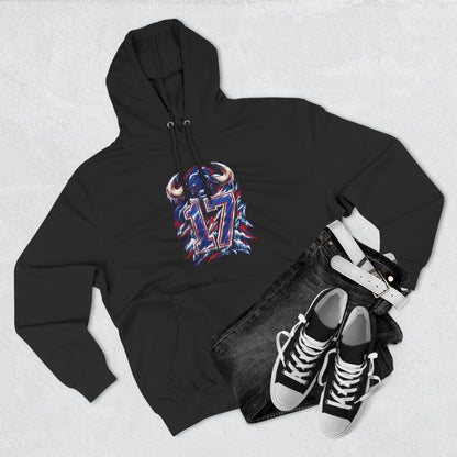 Blue Thunder 17 Football Hoodie