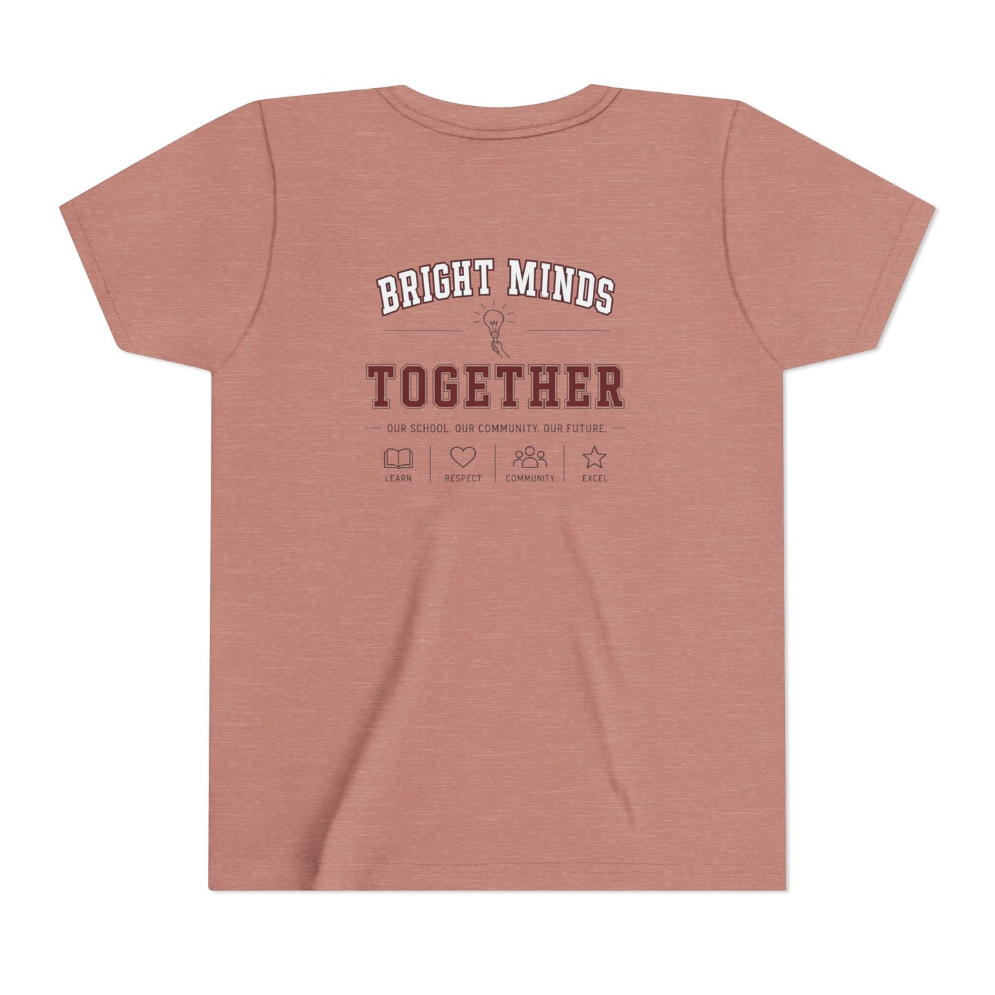 Youth Tee — Bright Acres Learning Academy “Bright Minds Together” School Shirt