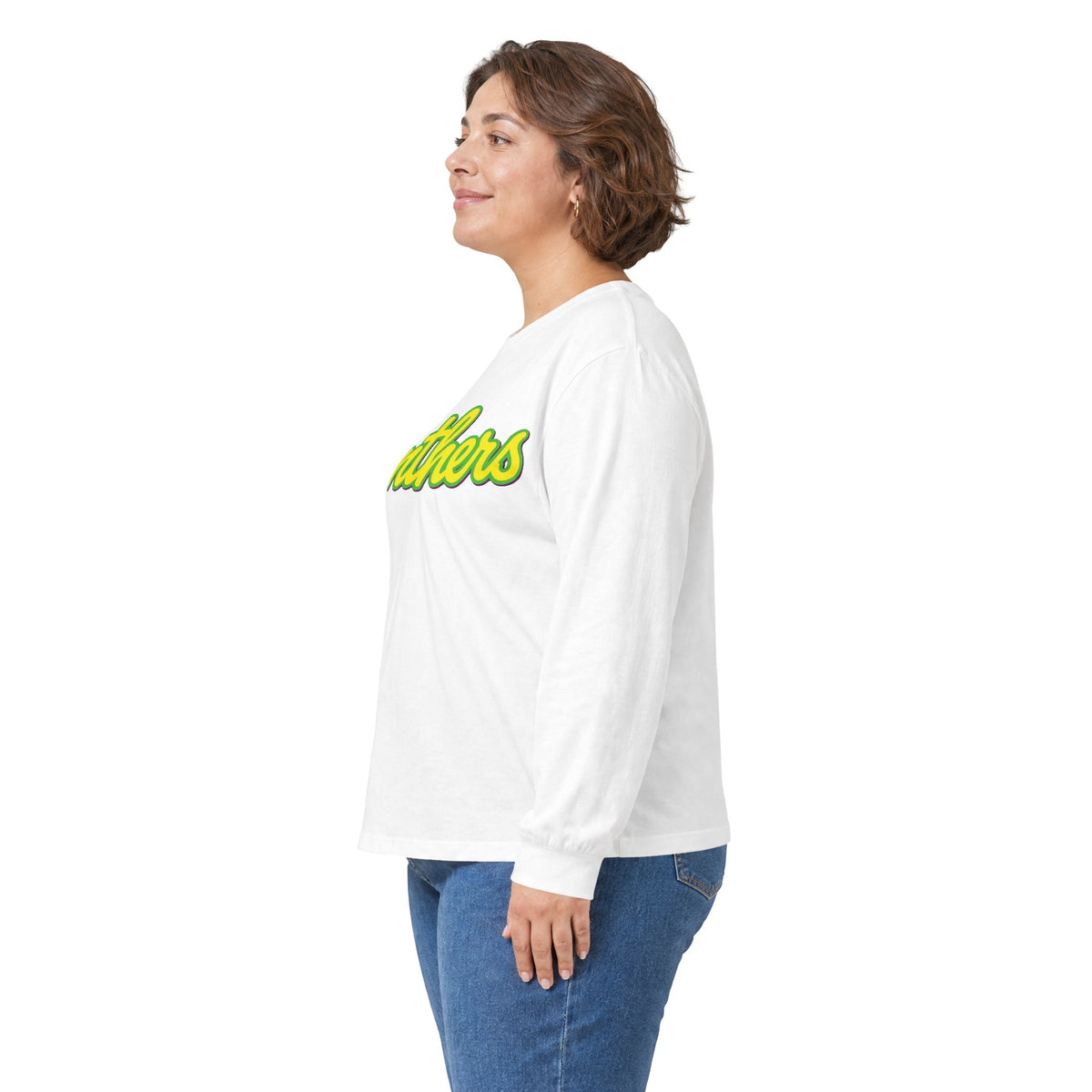 LMYFC Panthers Retro Script Long Sleeve Tee