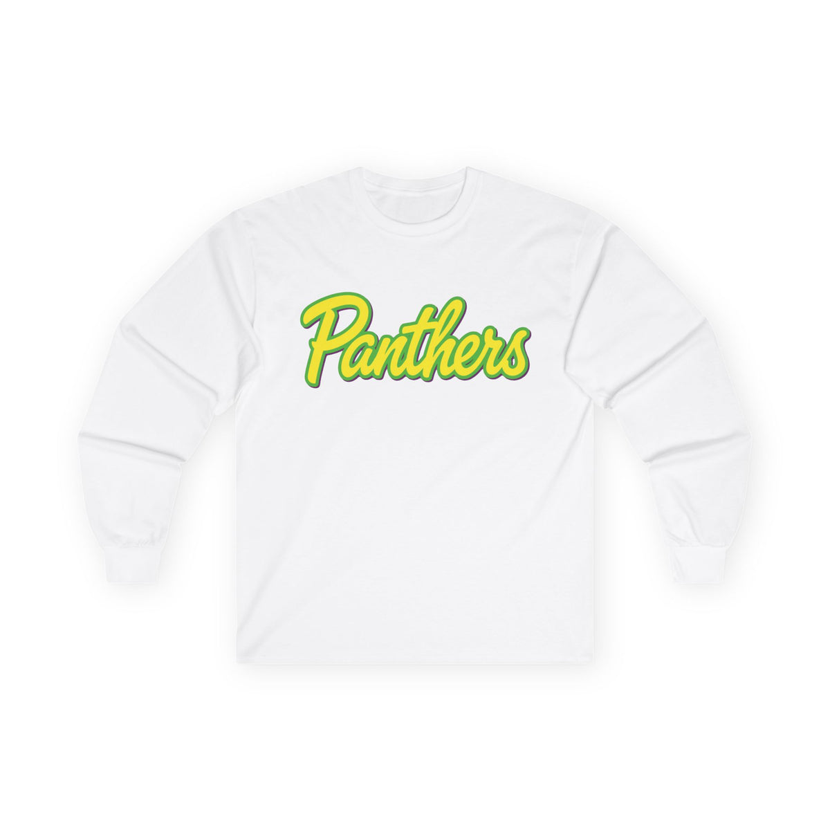LMYFC Panthers Retro Script Long Sleeve Tee