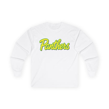 LMYFC Panthers Retro Script Long Sleeve Tee