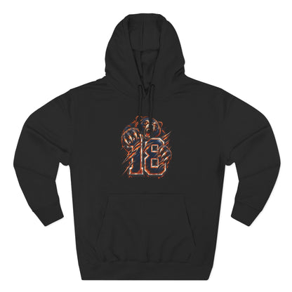 Iron Bear 18 Football Hoodie
