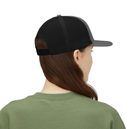 Bright Acres Learning Academy Snapback Trucker Cap — Inspire Learn Grow Embroidered School Hat