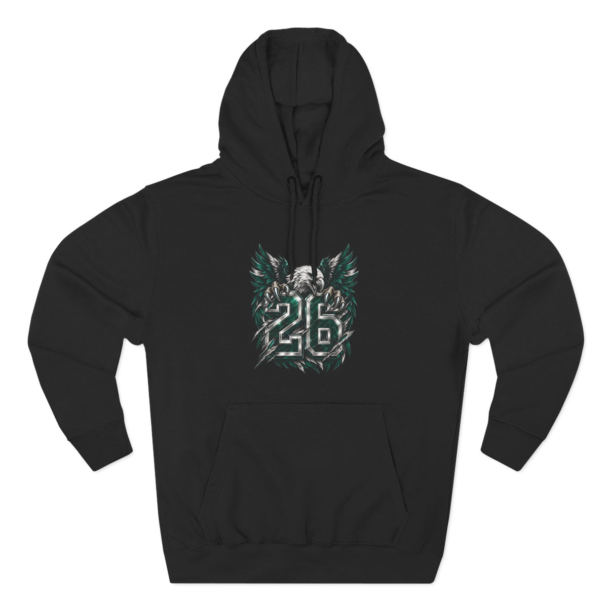 Midnight Wings 26 Football Hoodie
