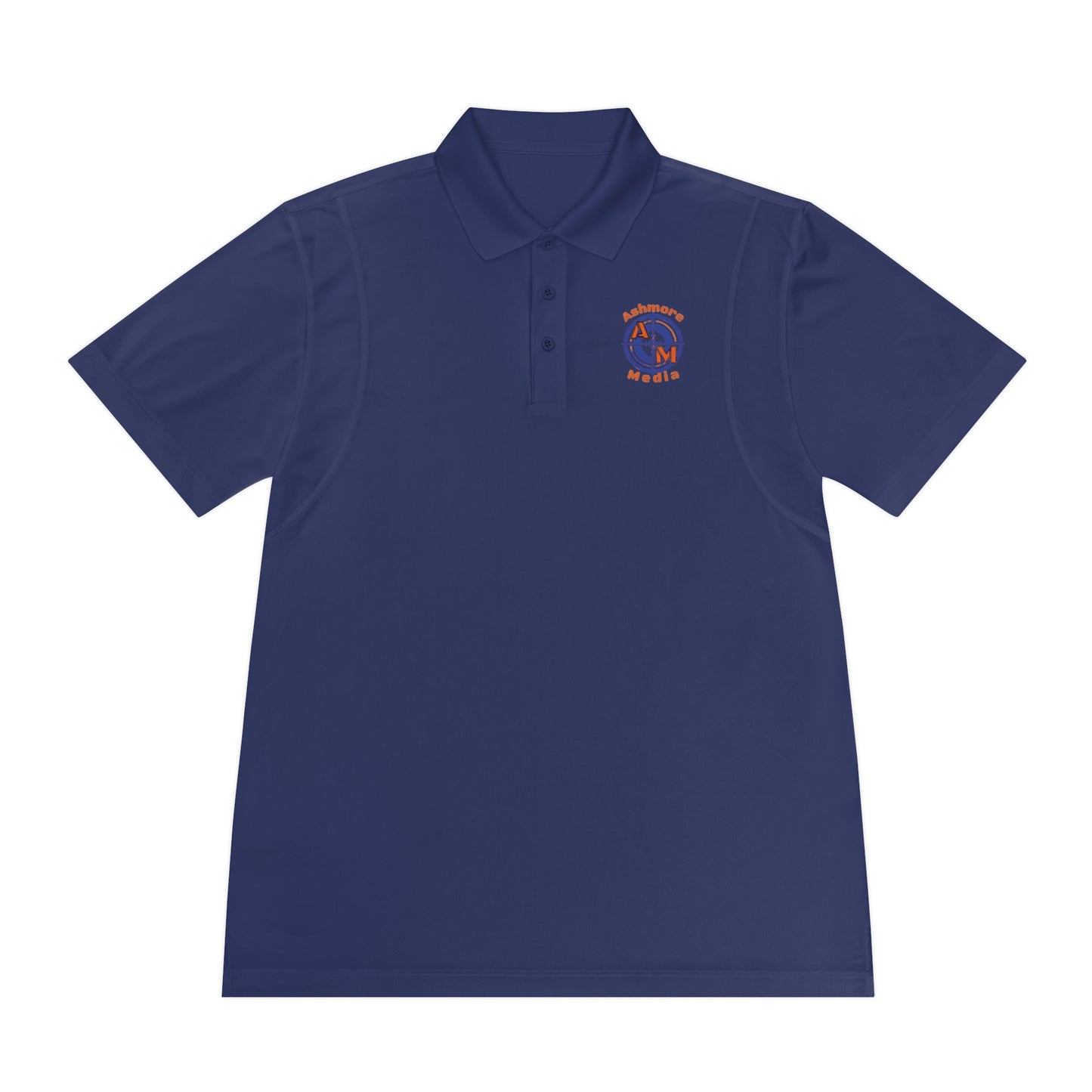 Ashmore's Media Logo Men's Sport Polo Shirt
