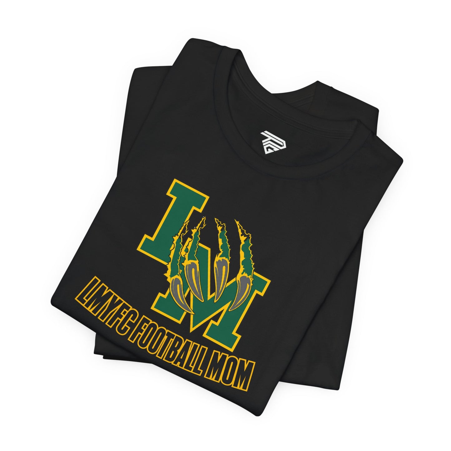 LMYFC Distressed Claw Graphic Shirt Football Mom Tee