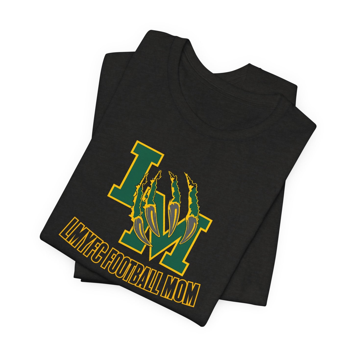 LMYFC Distressed Claw Graphic Shirt Football Mom Tee
