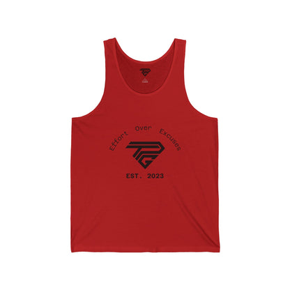 TPG Sports Unisex Modern Jersey Style Tank Top