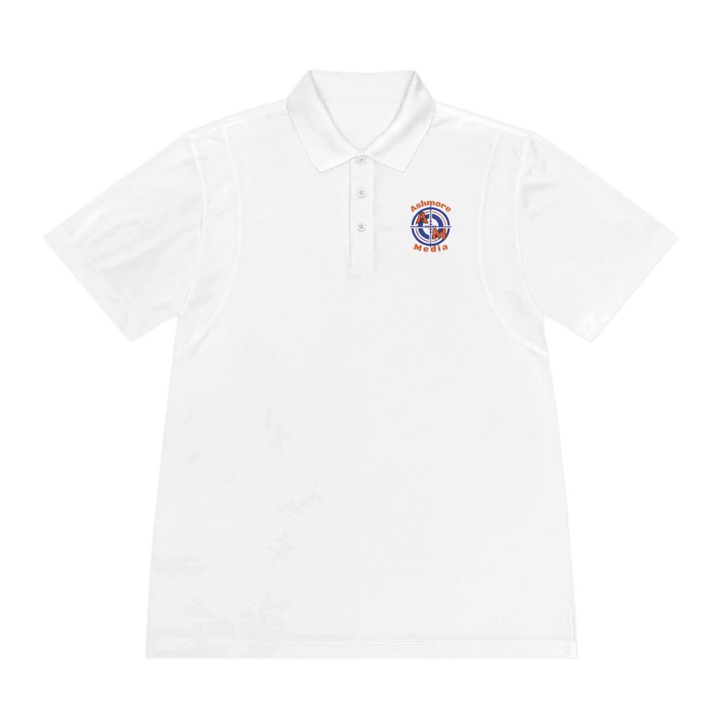 Ashmore's Media Logo Men's Sport Polo Shirt