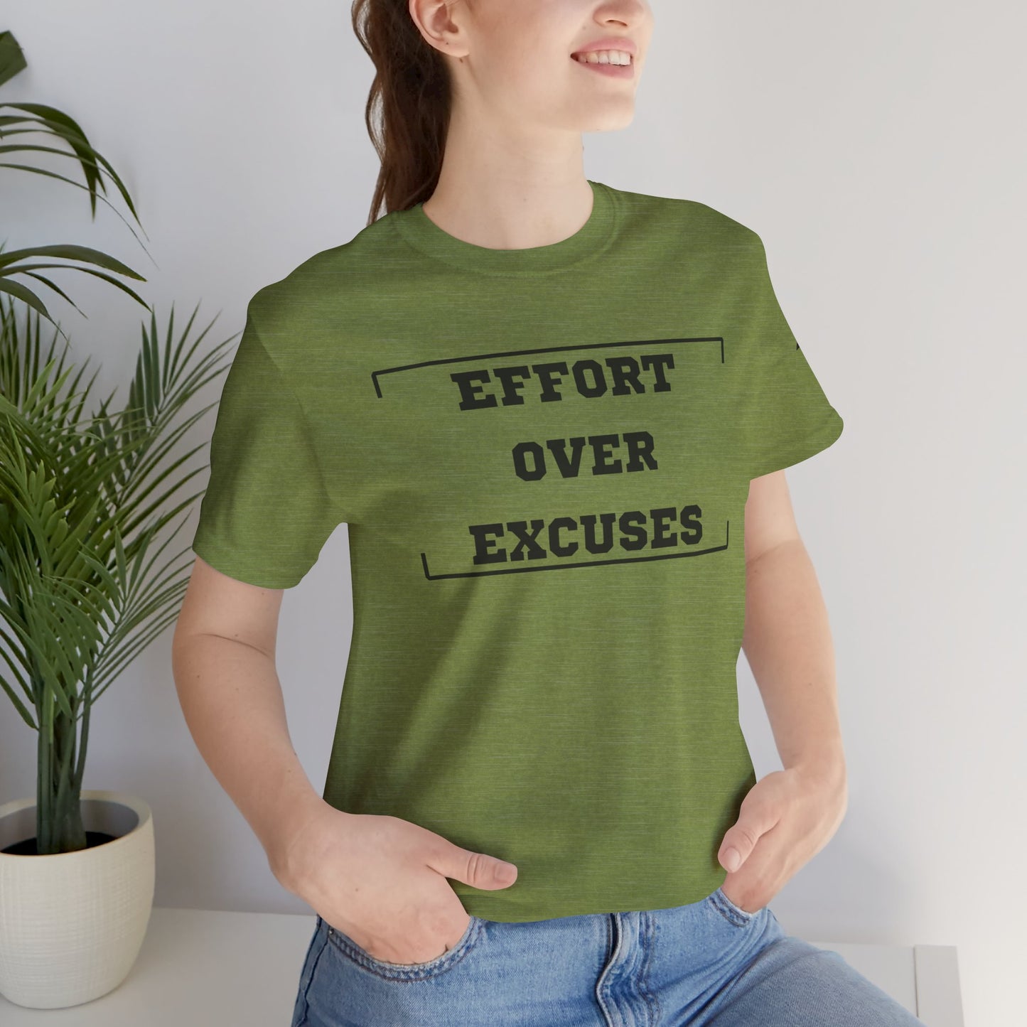 'Effort Over Excuses' Unisex Tee